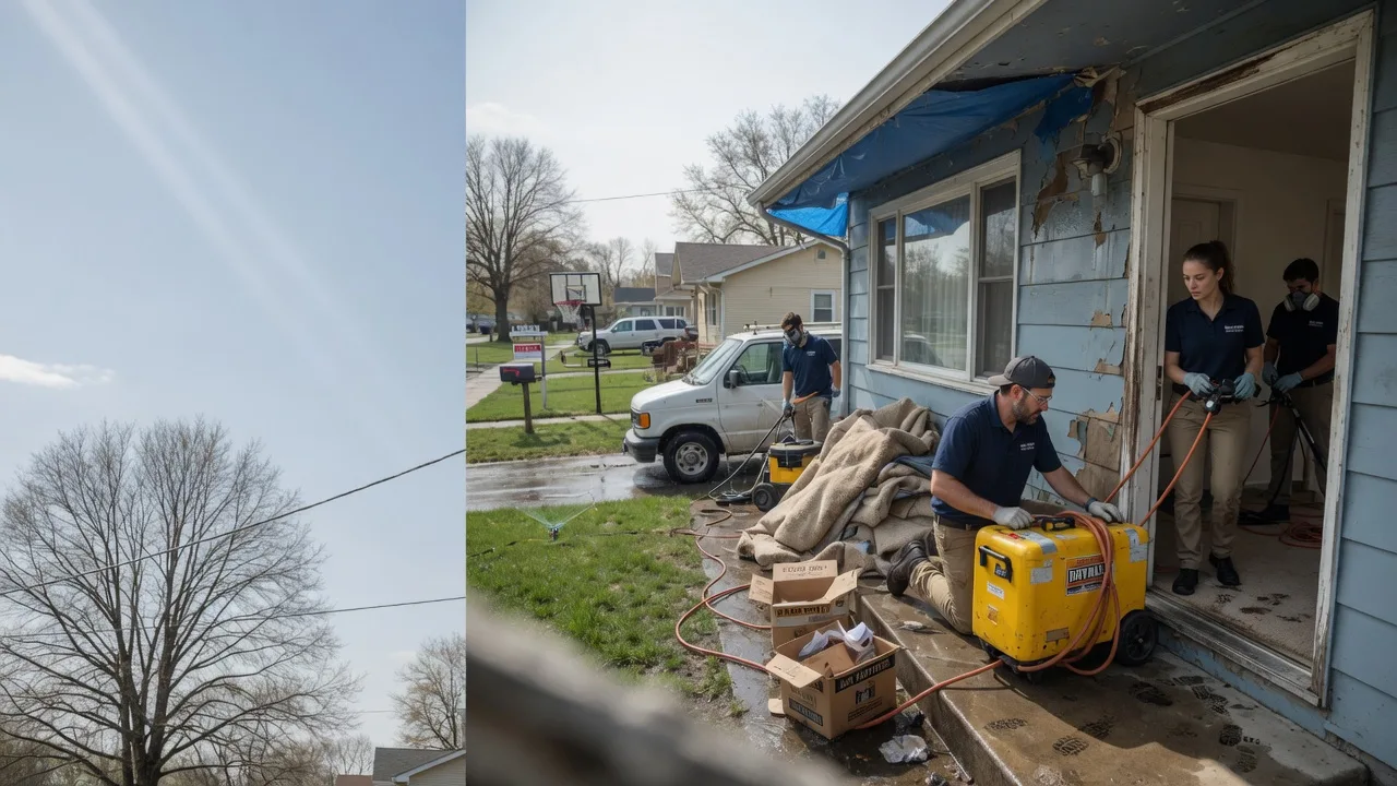 Basement Flood Cleanup in Spotsylvania, VA near me